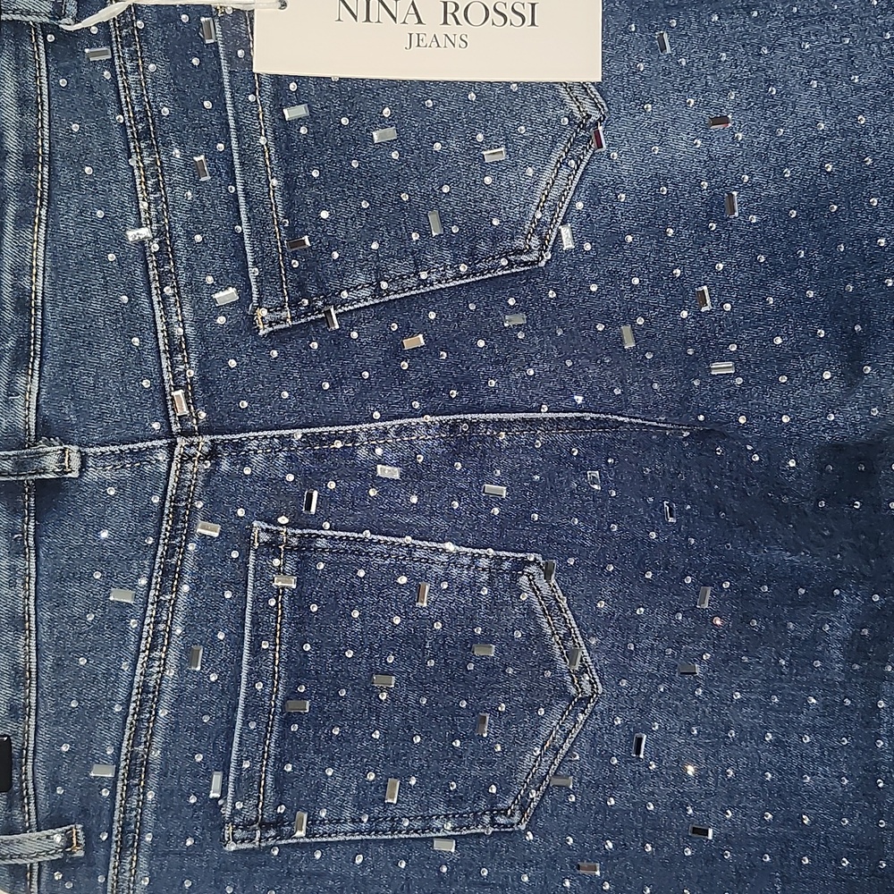 COPY - Rhinestone jeans - Picture 4 of 8